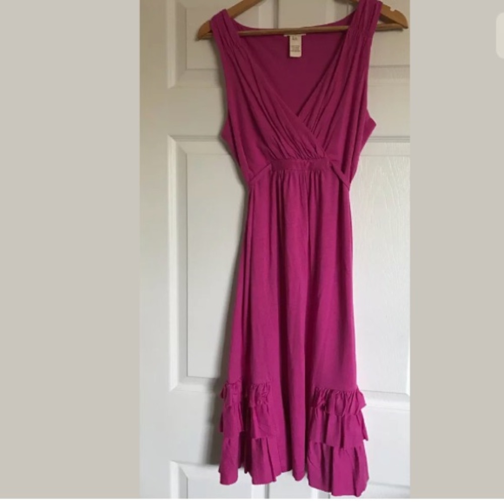 Sundance Women's Rumba Knit Dress Ruffles Medium